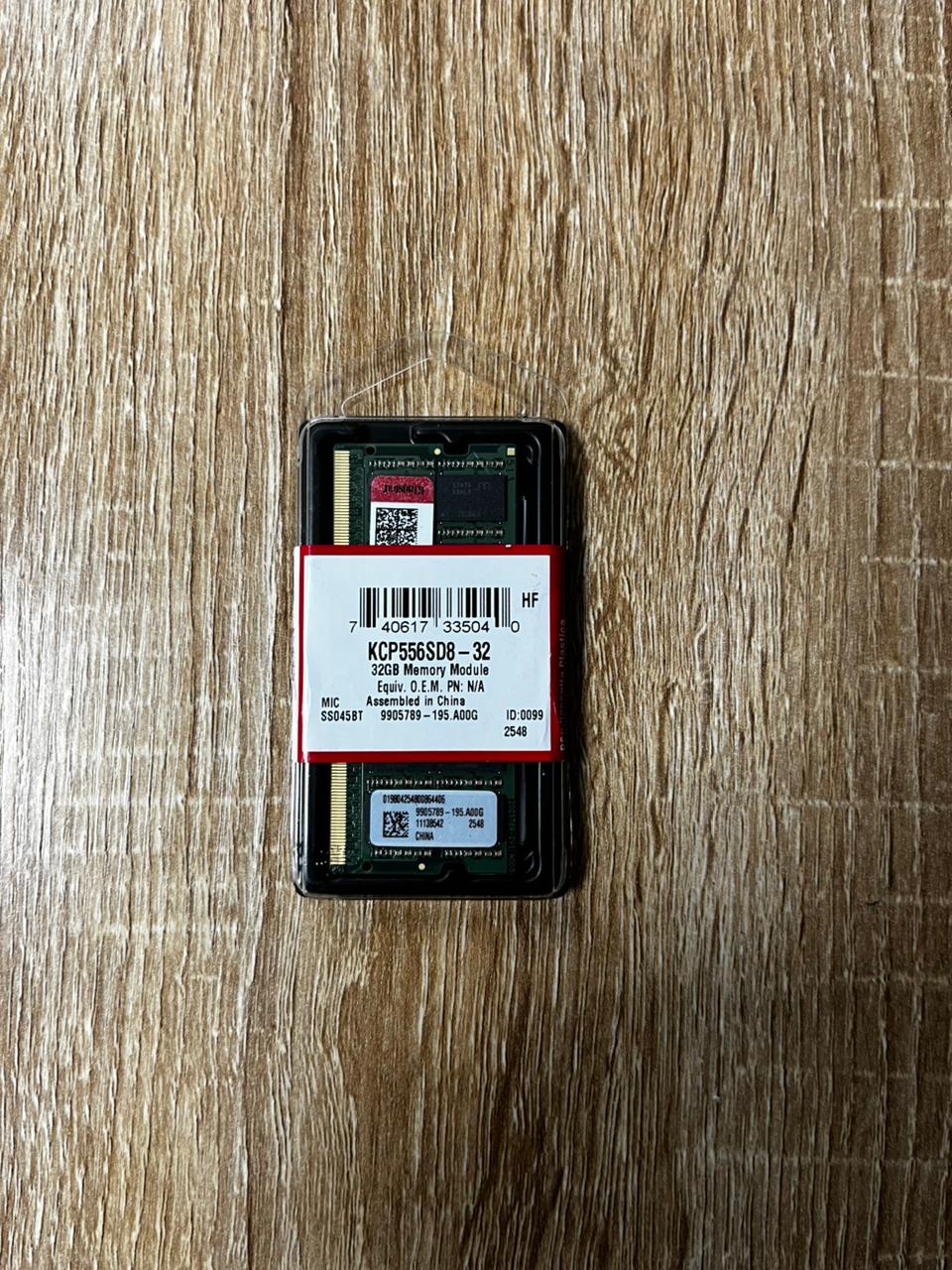 Kingston 32GB DDR5 5600MHz Laptop Ram