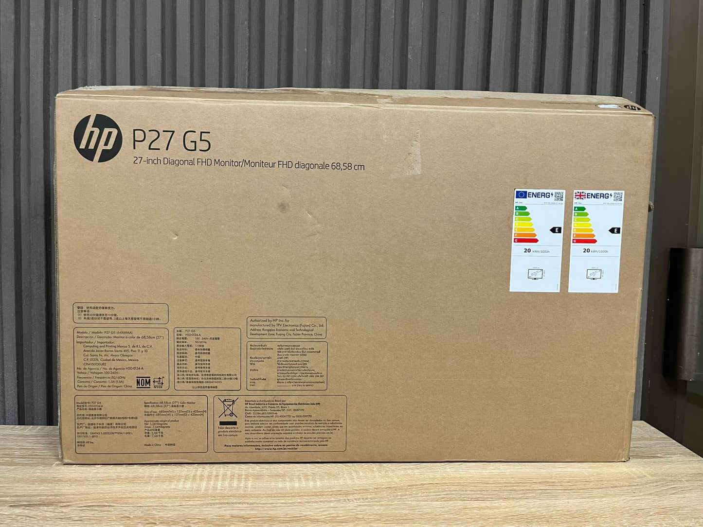 HP P27 G5 27" FHD IPS Monitor