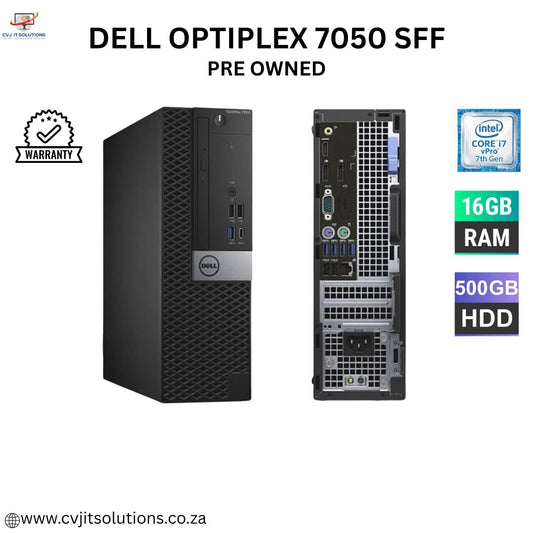 Dell Optiplex 7050 SFF Core i7 vPro 7th Gen