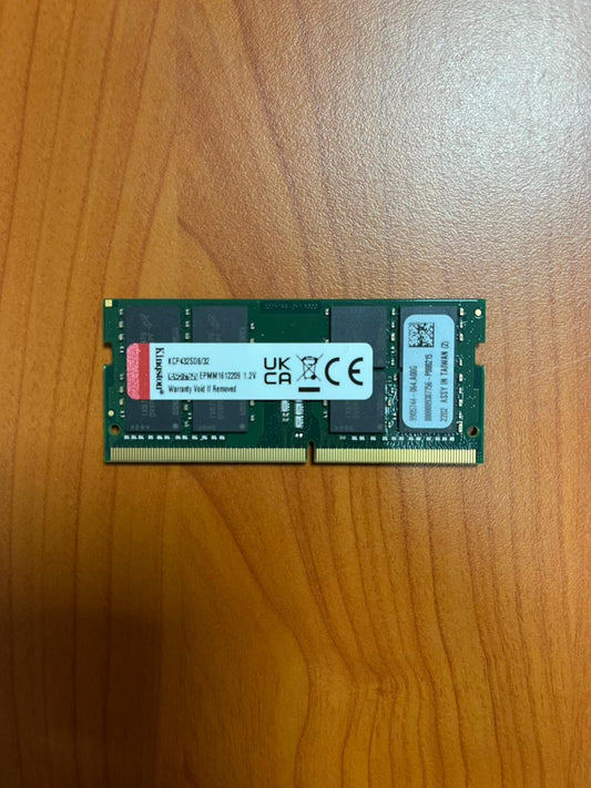 Kingston KCP432SD8/32 32GB DDR4 3200MHz Laptop Ram
