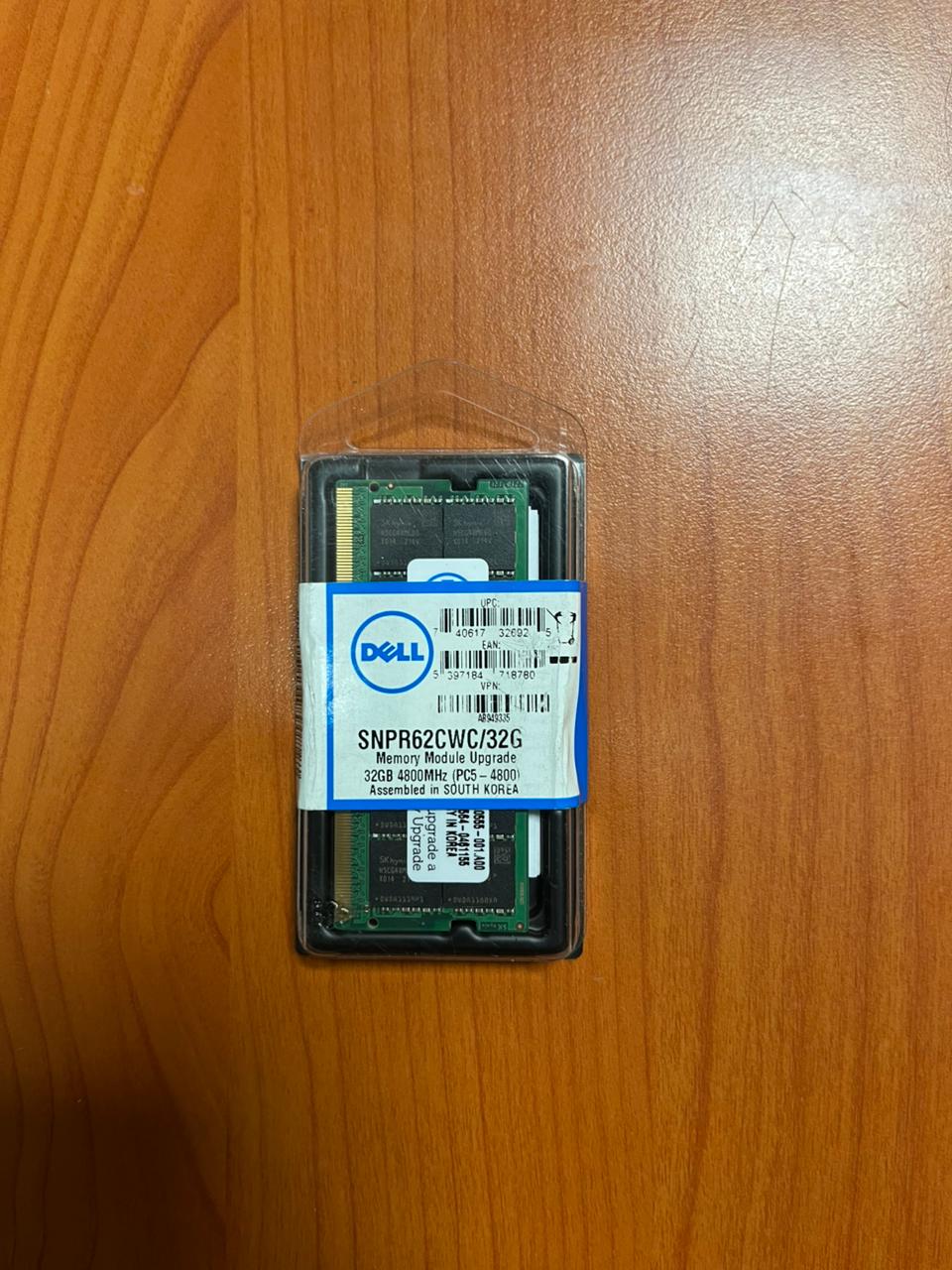 Dell 32GB DDR5 4800MHz Laptop Ram