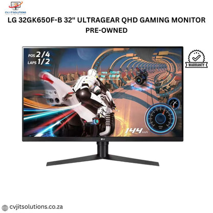 LG 32GK650F-B 32” UltraGear QHD Gaming Monitor