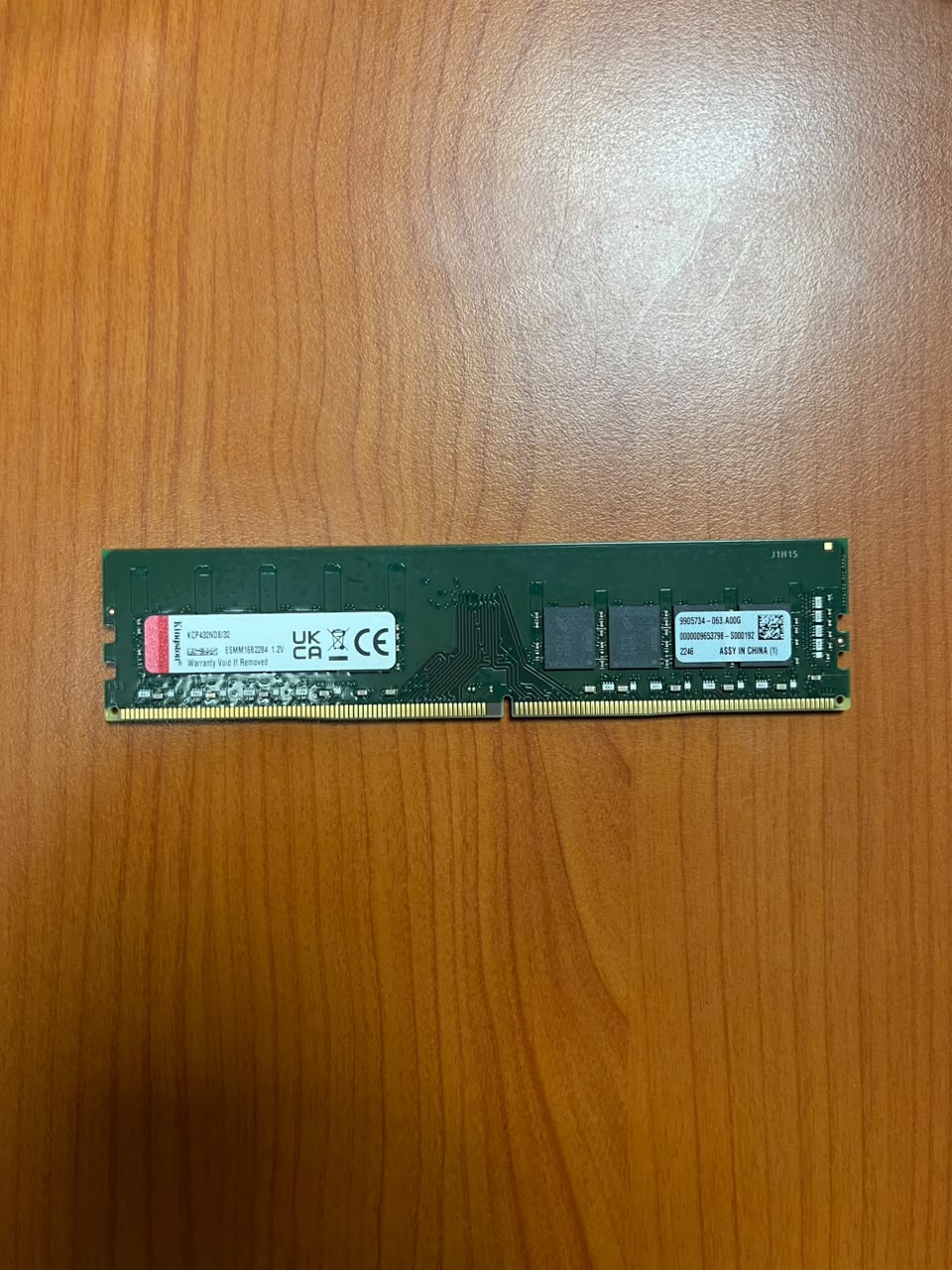 Kingston 32GB DDR4 3200MHz Desktop Ram